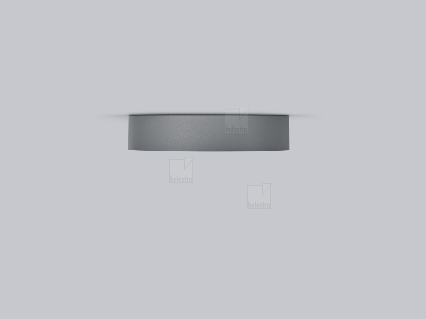 Helestra BICA  ceiling luminaire cast aluminium graphite