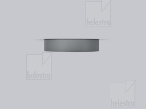 Helestra BICA  lampada soffitto alluminio pressofuso grafite