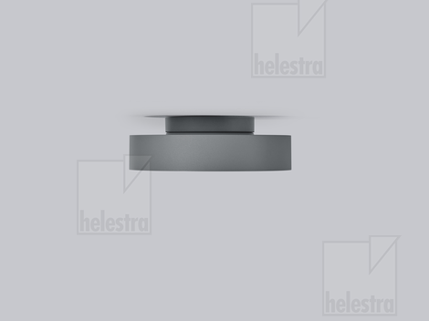 Helestra BICA  Deckenleuchte Aluminium-Guss graphit