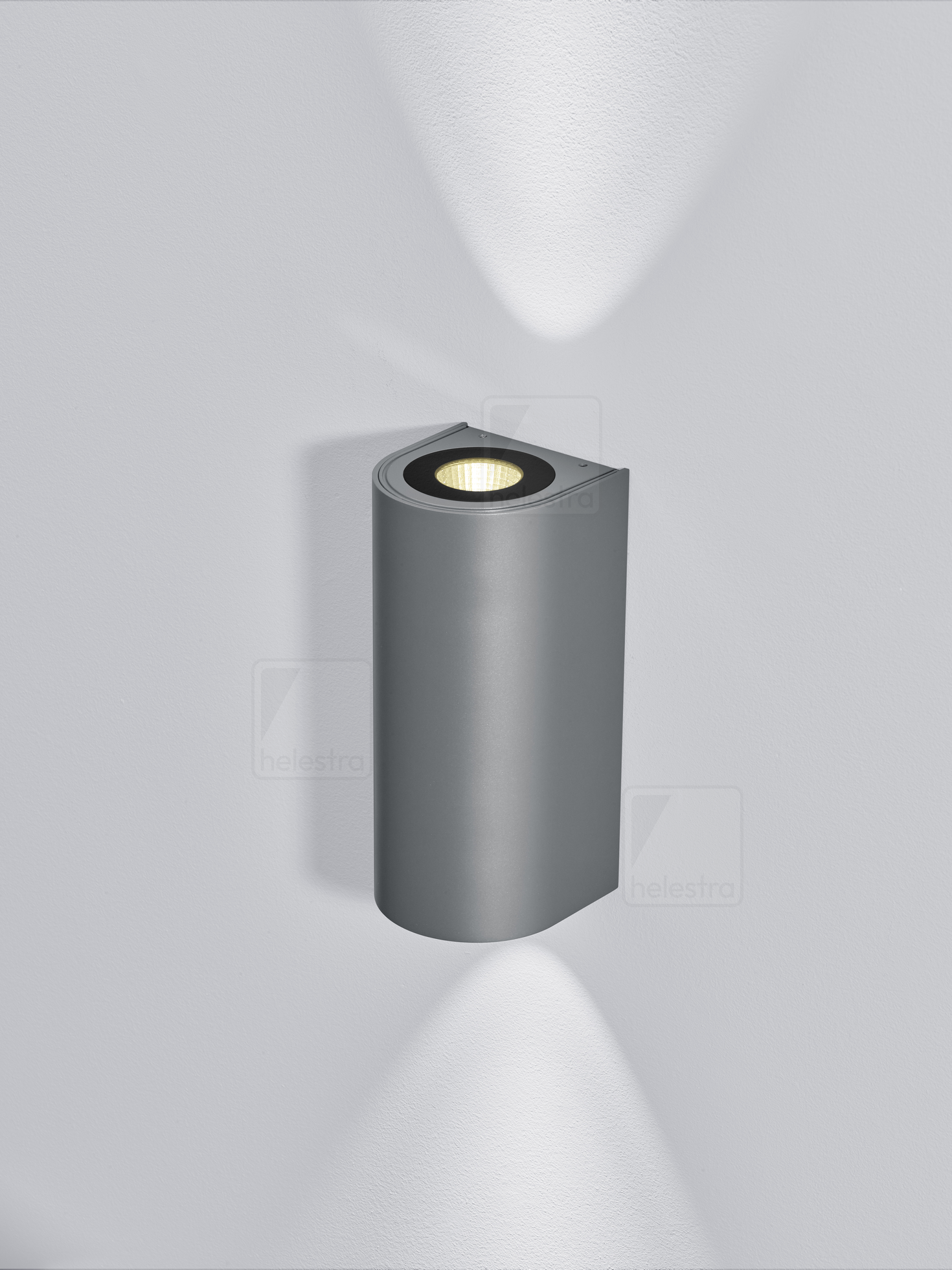 Helestra BICA  applique fonte d'aluminium graphite