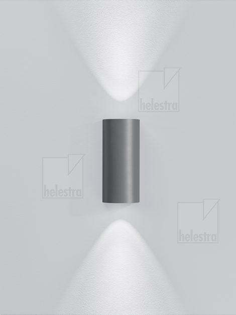 Helestra BICA  wall luminaire cast aluminium graphite