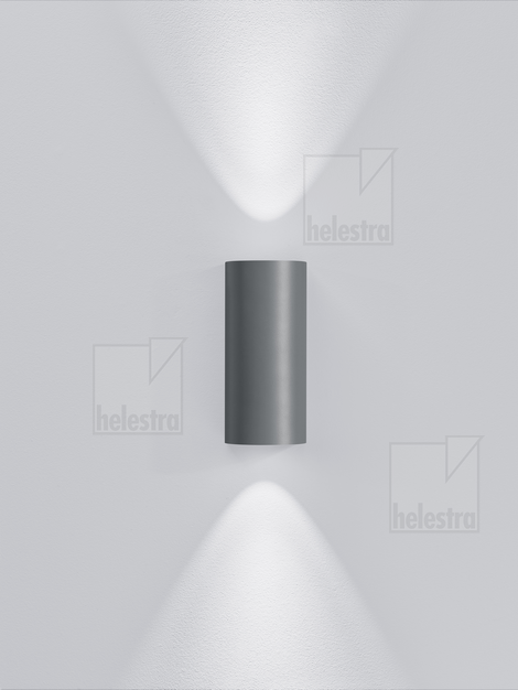 Helestra BICA  applique fonte d'aluminium graphite