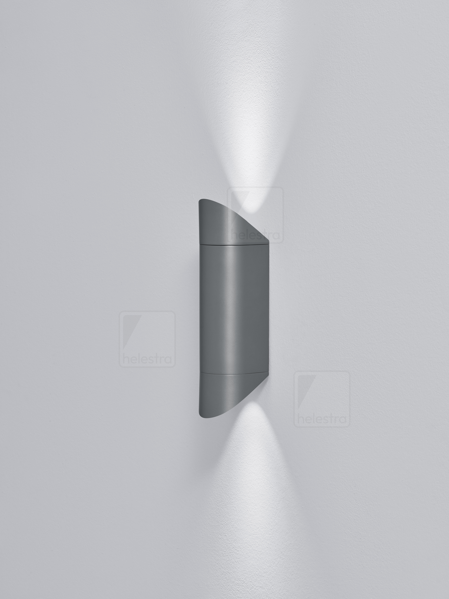 Helestra BICA  applique fonte d'aluminium graphite