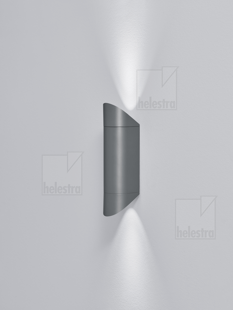 Helestra BICA  applique fonte d'aluminium graphite