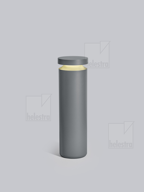 Helestra BICA  Pollerleuchte Aluminium-Guss graphit