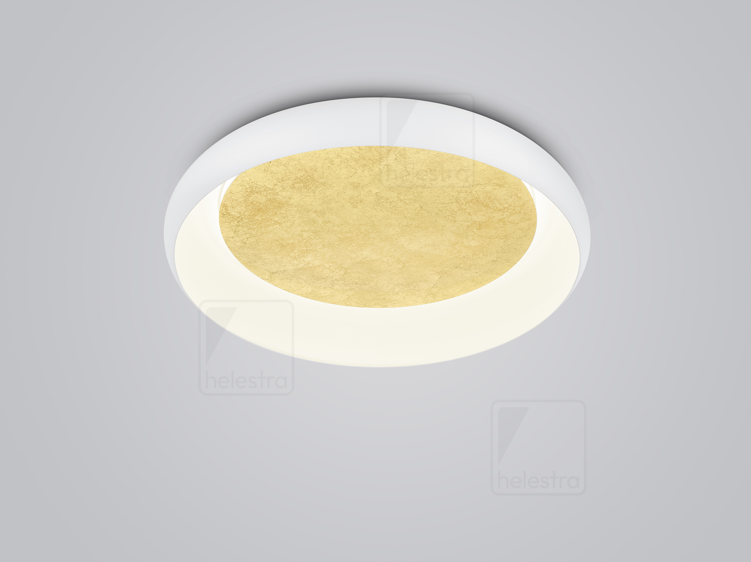 Helestra HELEN  ceiling luminaire aluminium white - gold