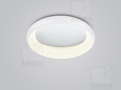 Helestra HELEN  Plafonnier aluminium blanc - miroir