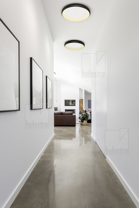 Helestra HELEN  lampada soffitto alluminio nero - bianco