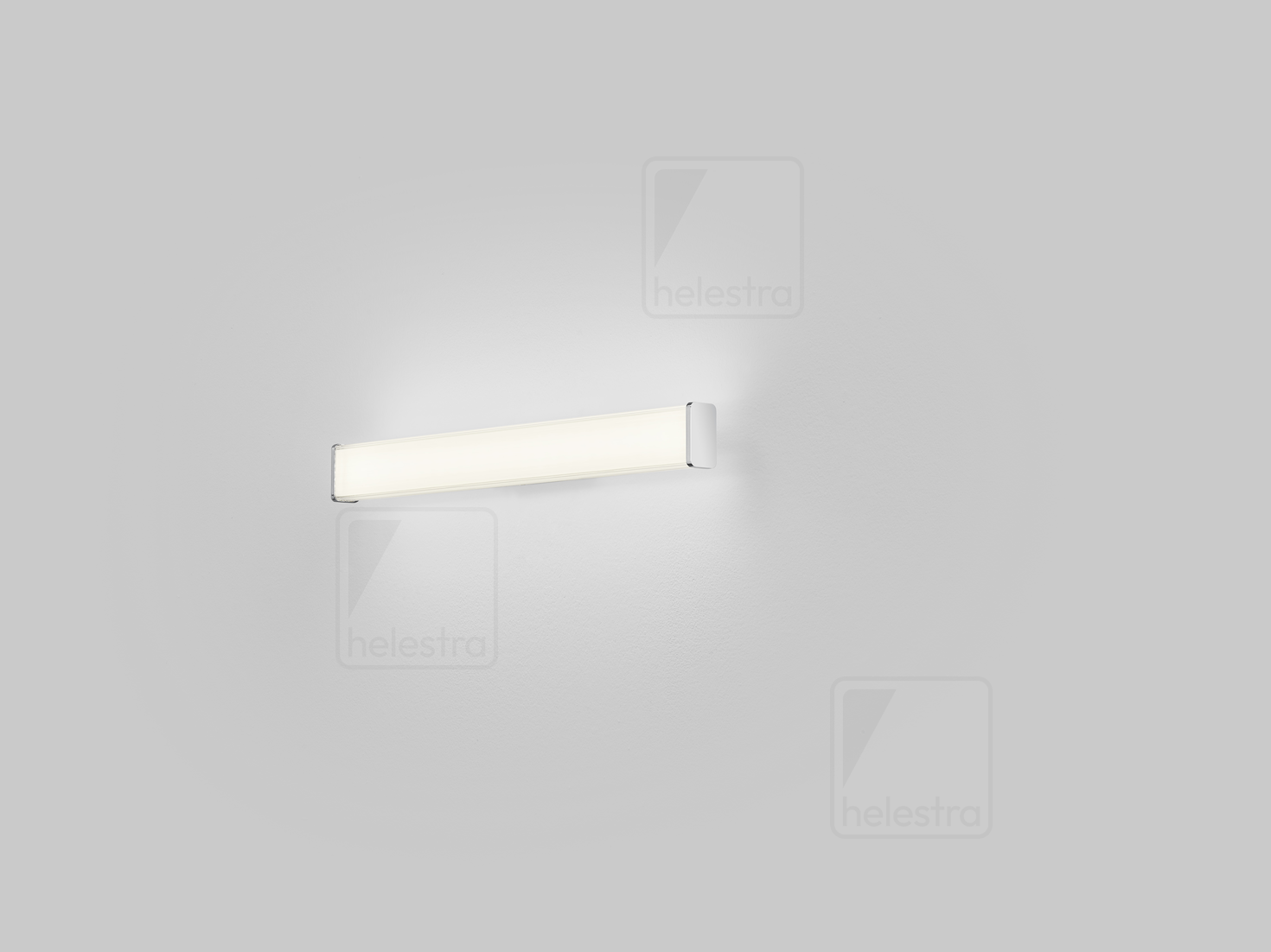 Helestra ISOU  wall luminaire steel chrome