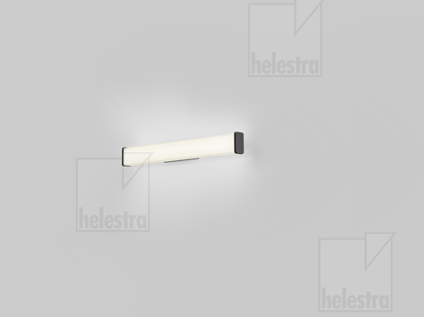 Helestra ISOU  wall luminaire steel mat black