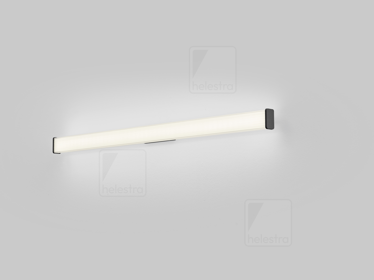 Helestra ISOU  wall luminaire steel mat black