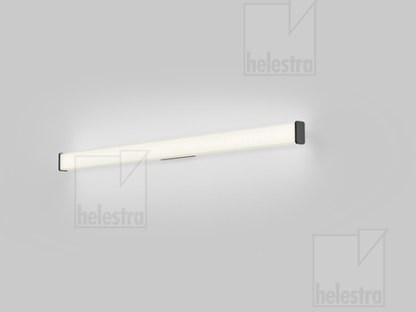 Helestra ISOU  wall luminaire steel mat black