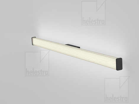 Helestra ISOU  wall luminaire steel mat black