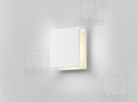 Helestra ITO  Decken-Einbauleuchte Wand-Einbauleuchte Aluminium mattweiß