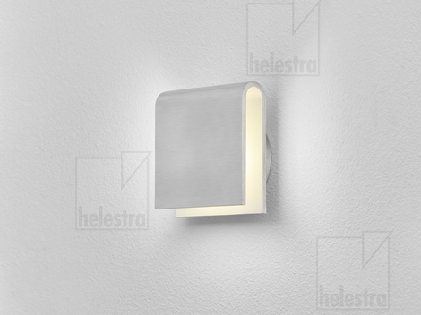 Helestra ITO  Decken-Einbauleuchte Wand-Einbauleuchte Aluminium aluminium matt