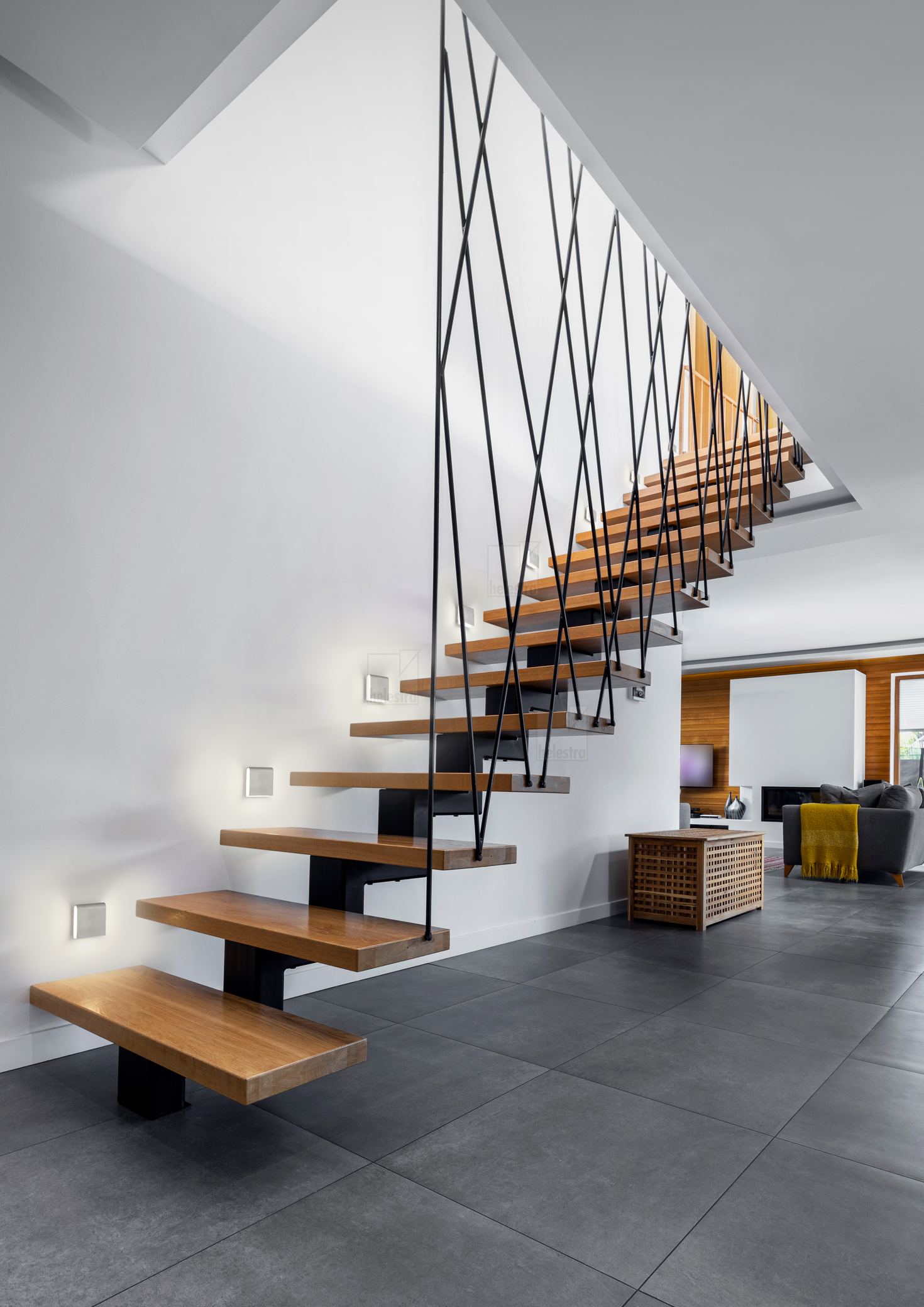 Helestra ITO  recessed ceiling luminaire wall-recessed luminaire aluminium aluminium mat