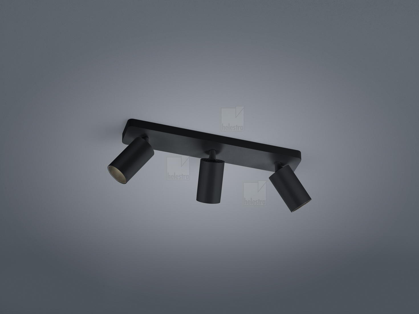 Helestra RIWA  ceiling luminaire  mat black