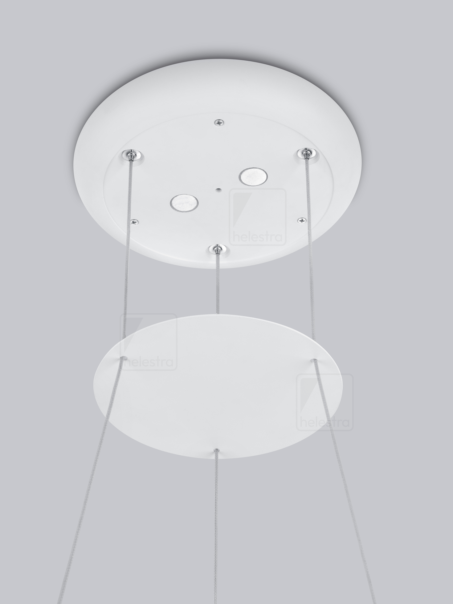 Helestra SAO  lampada a sospensione alluminio bianco opaco