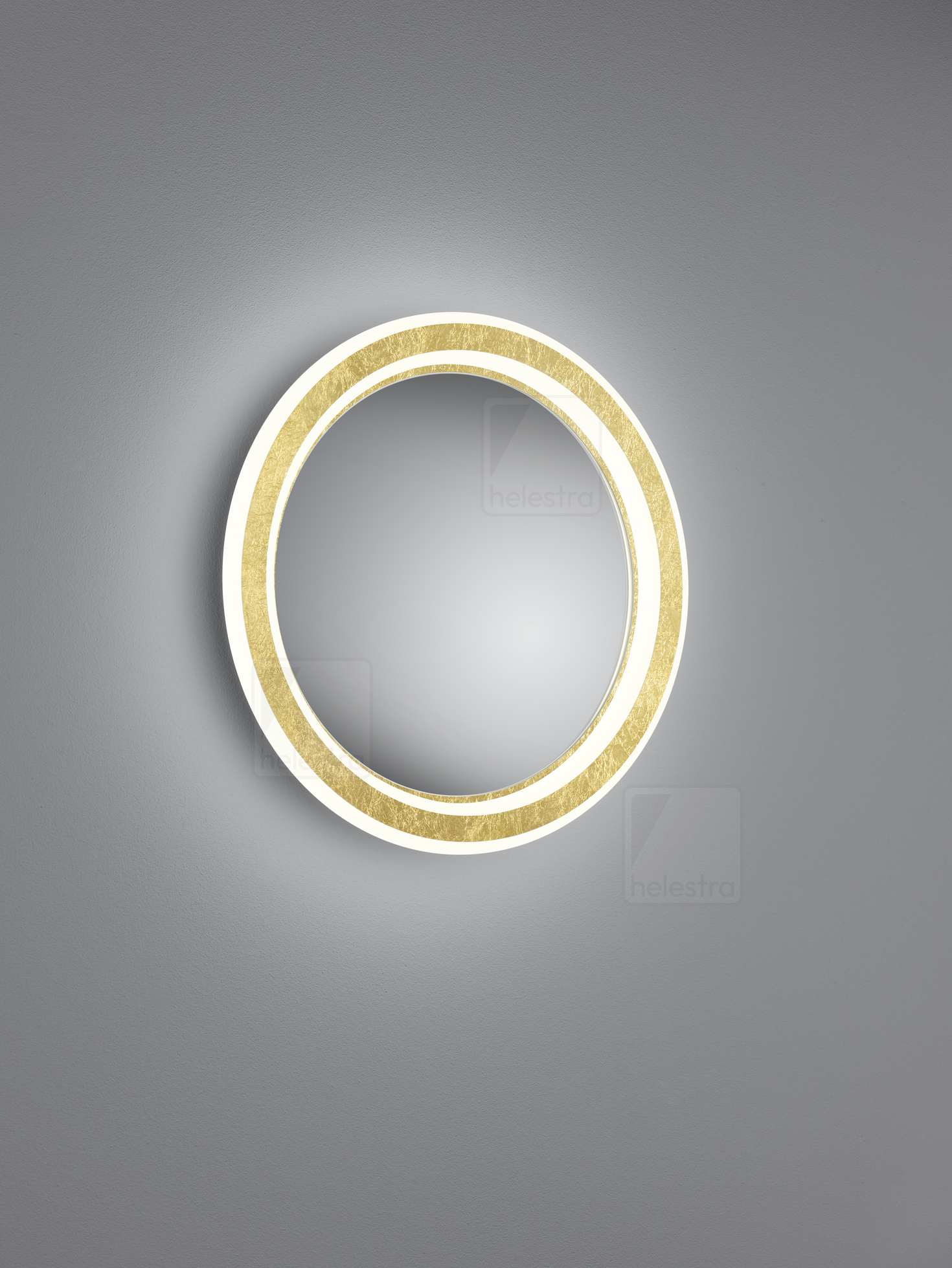 Helestra SAO  lampada a parete lampada soffitto acciaio foglia doro