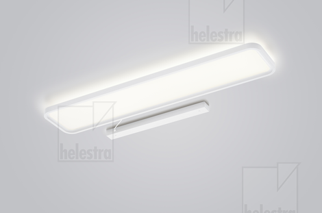 Helestra VIRTO  Deckenleuchte Aluminium mattweiß