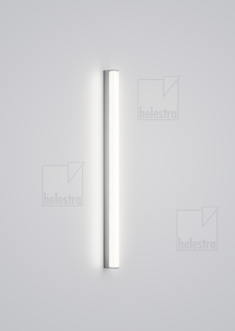 Helestra LADO-S applique / plafonnier aluminium chrome