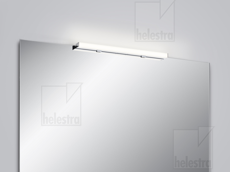 Helestra LADO-S Wand-/Deckenleuchte Aluminium chrom