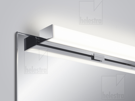 Helestra LADO-S applique / plafonnier aluminium chrome