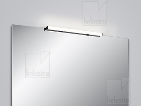 Helestra LADO-S applique / plafonnier aluminium noir mat