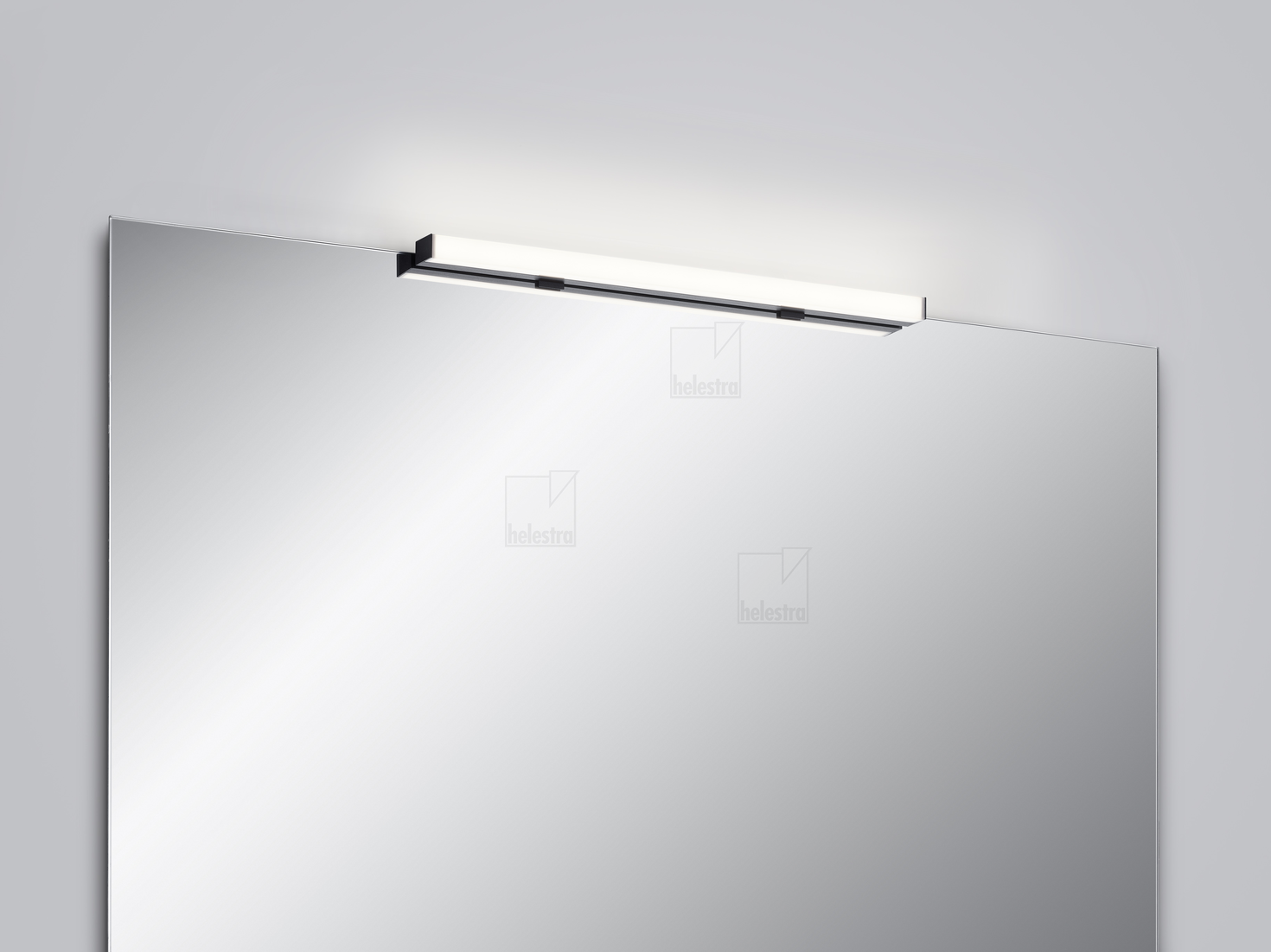Helestra LADO-S  applique Plafonnier aluminium noir mat