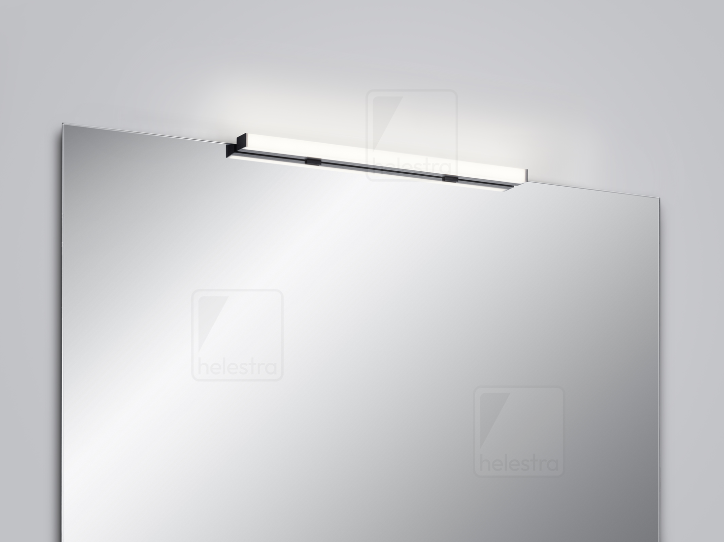 Helestra LADO-S  applique Plafonnier aluminium noir mat