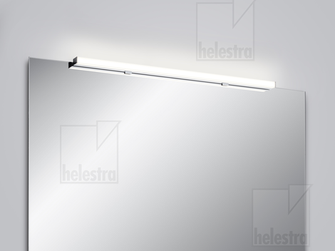 Helestra LADO-S Wand-/Deckenleuchte Aluminium chrom