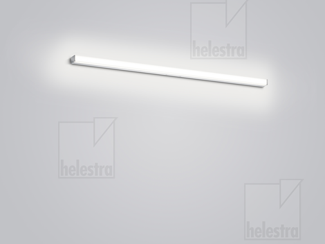 Helestra LADO-S lampada da parete/soffitto alluminio cromato