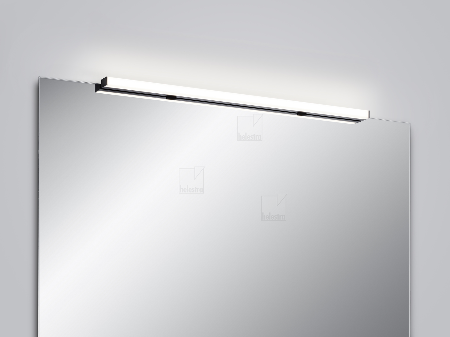 Helestra LADO-S  applique Plafonnier aluminium noir mat
