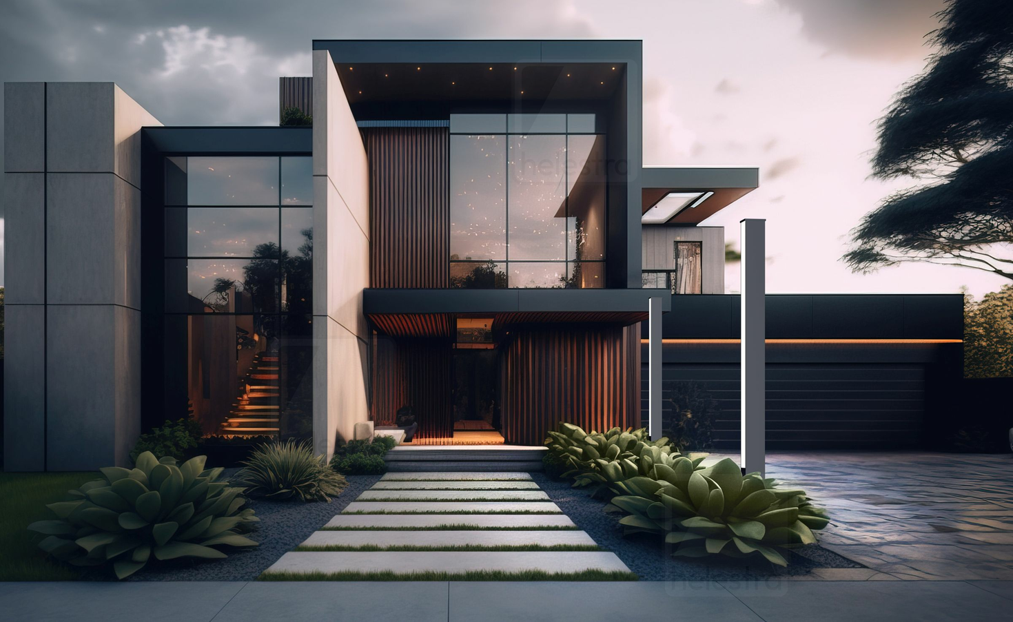 Helestra TENDO  Pollerleuchte Aluminium graphit