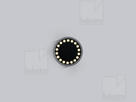 Helestra BICA  Deckenleuchte Aluminium-Guss graphit
