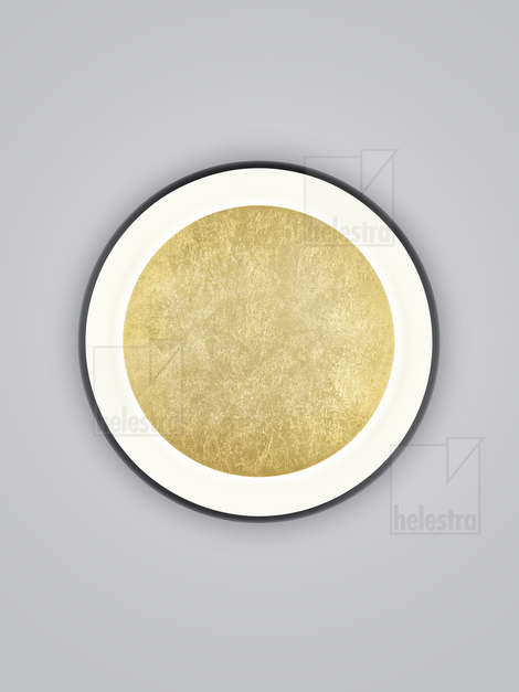 Helestra HELEN  Deckenleuchte Aluminium schwarz - gold