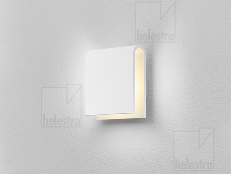 Helestra ITO  Decken-Einbauleuchte Wand-Einbauleuchte Aluminium mattweiß