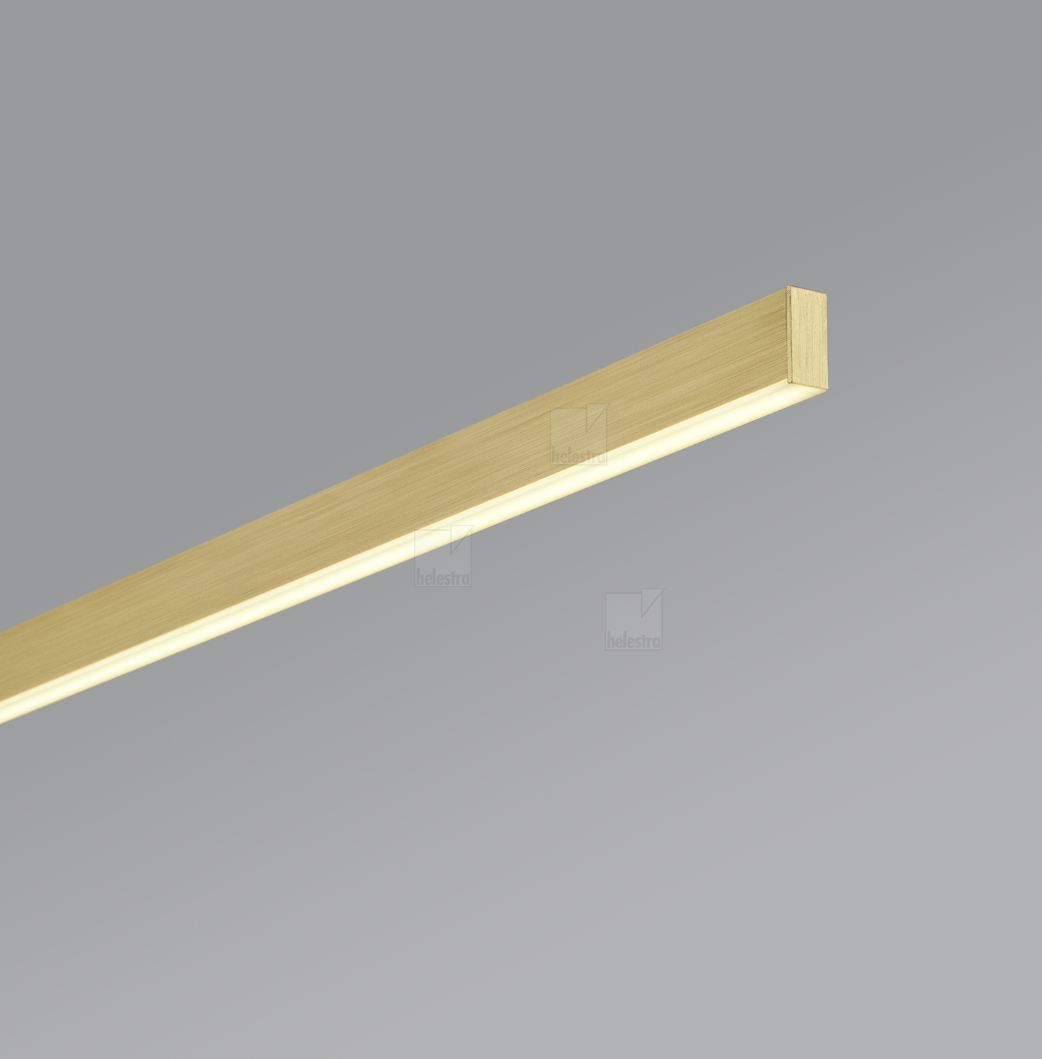 Helestra LOOPY  suspension lumineuse aluminium or mat