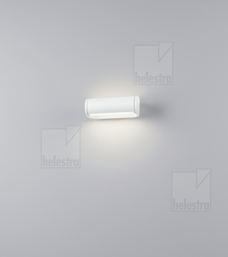 Helestra LUZ  Wandleuchte Aluminium mattweiß