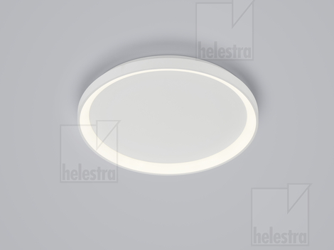 Helestra MORI  Plafonnier Acier blanc mat