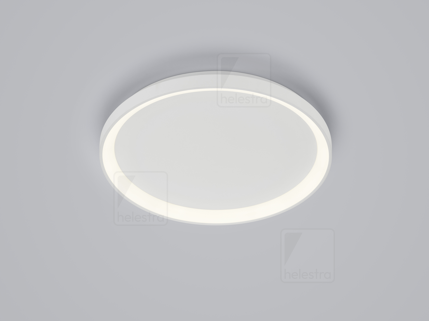Helestra MORI  ceiling luminaire steel mat white