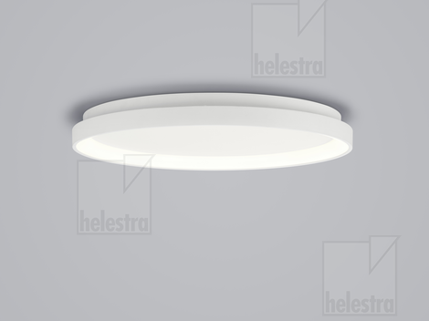 Helestra MORI  Plafonnier Acier blanc mat