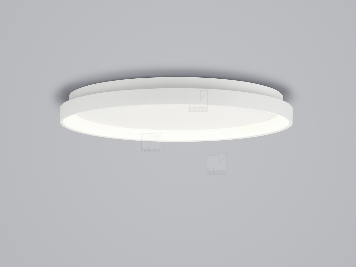 Helestra MORI  Plafonnier Acier blanc mat