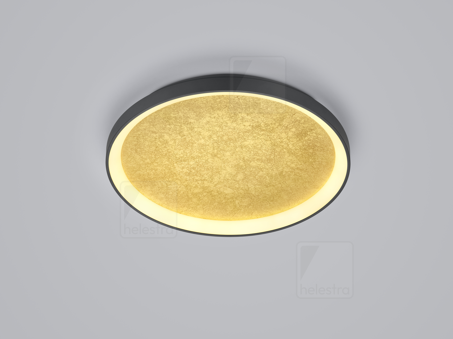 Helestra MORI  Deckenleuchte Stahl schwarz - gold