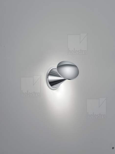 Helestra PINO applique / plafonnier aluminium chrome