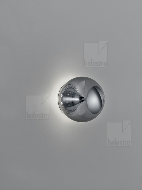 Helestra PINO applique / plafonnier aluminium chrome