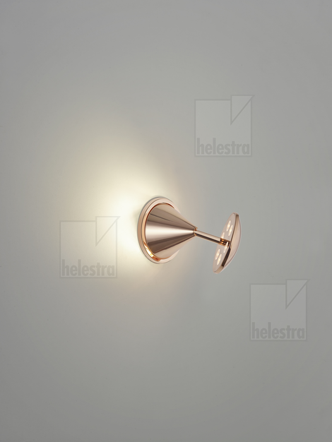 Helestra PINO applique / plafonnier aluminium Or rose