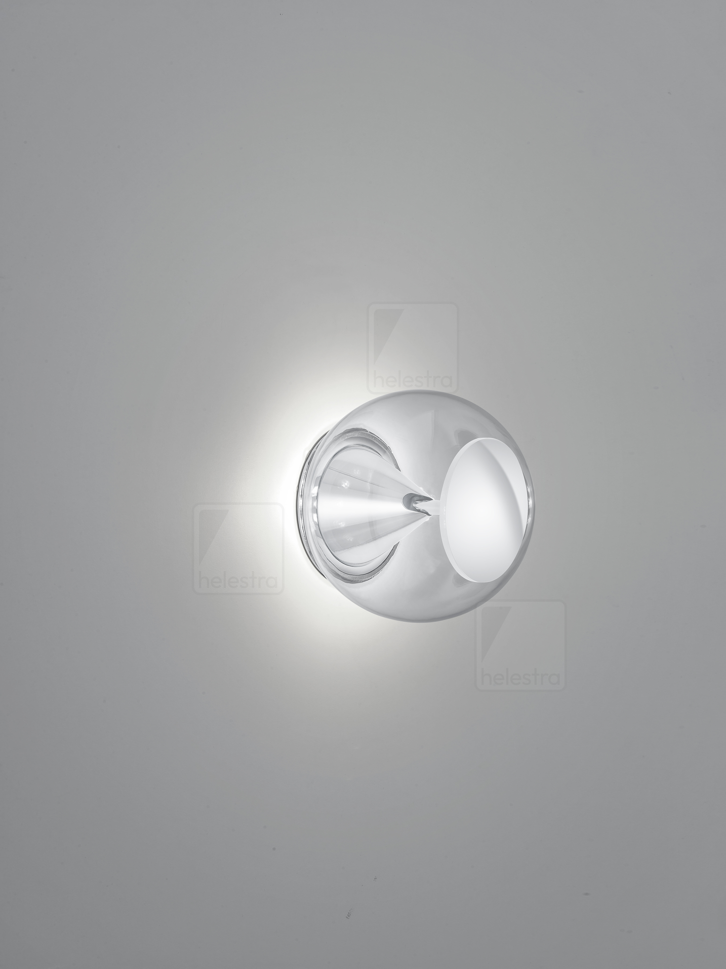 Helestra PINO  wall luminaire ceiling luminaire aluminium glossy white 