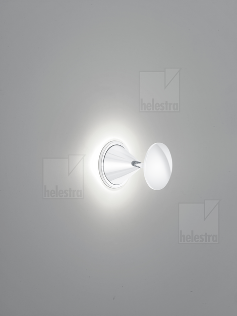 Helestra PINO applique / plafonnier aluminium blanc brillant 