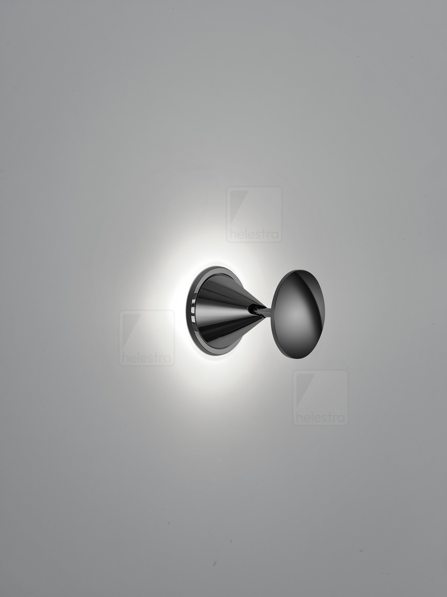 Helestra PINO  wall luminaire ceiling luminaire aluminium black chrome